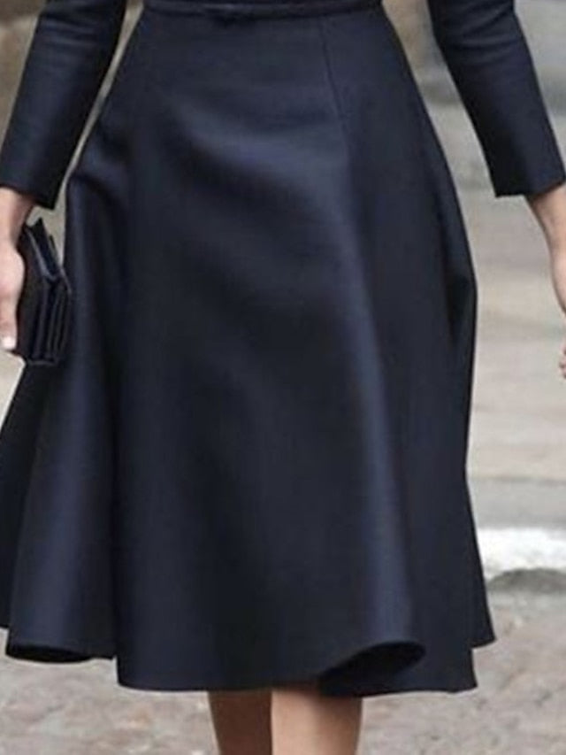 Jewel Simple Mother of Tea Dress the Bride A-Line Elegant Neck