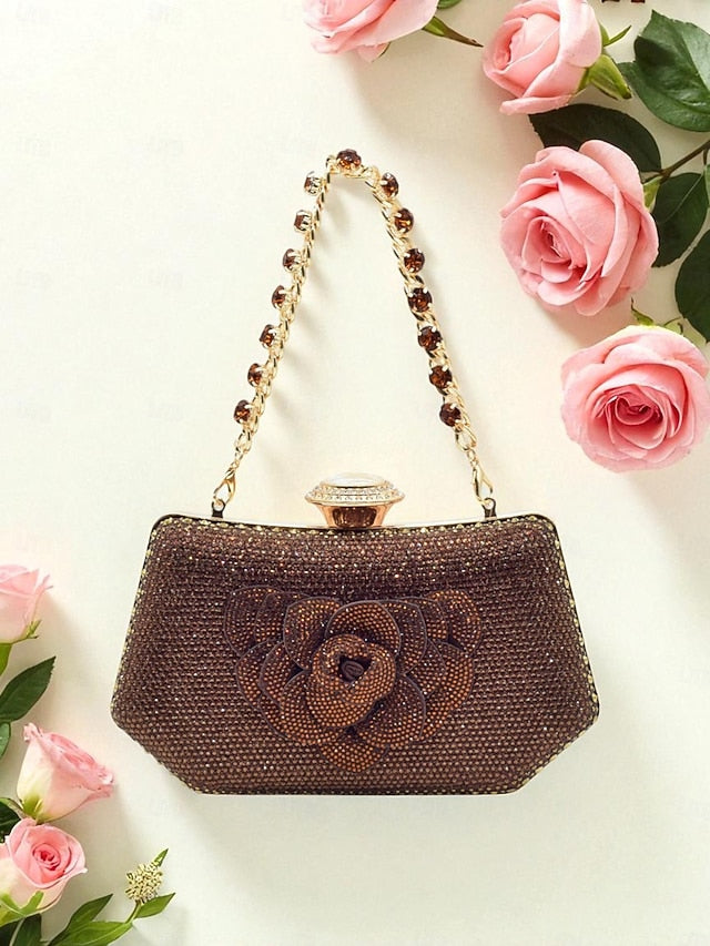 Evening Glitter Heels Clutch Matching and Slingback Women's