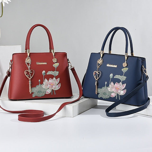 Handbag Crossbody Boston Shoulder PU Women's Bag