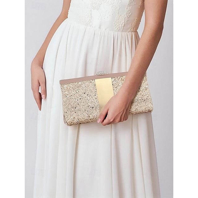 Clutch Evening Polyester Shoulder Bag PU Bags Women's