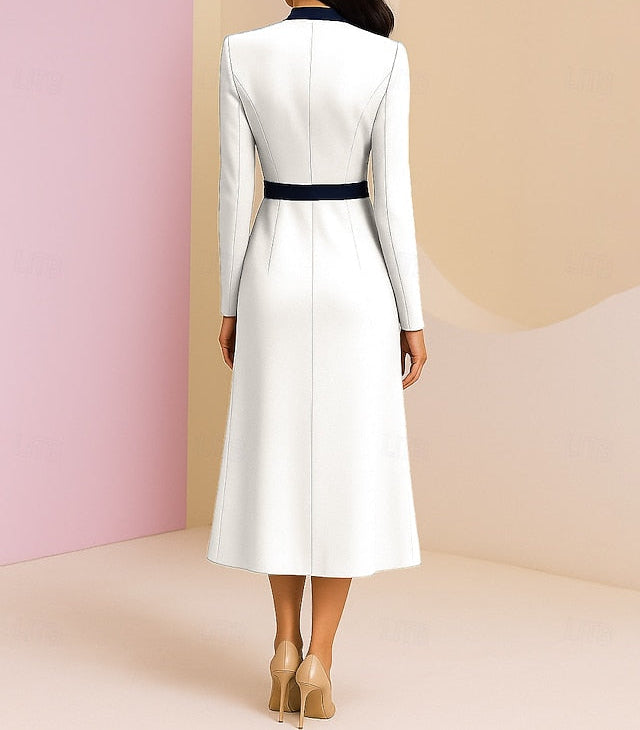 Dress Vintage the / Bride Sheath of Column Formal Mother Elegant