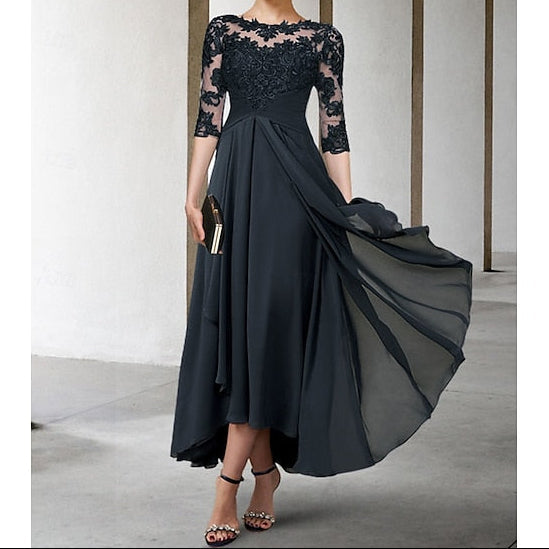 Elegant Bride Dress of Wedding Mother the Guest A-Line Size Plus