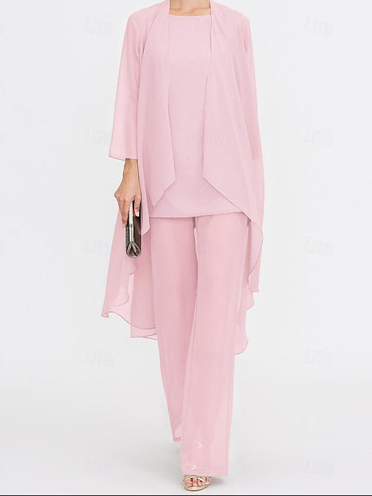 3 Mother Wedding Piece the of Bride Beach Pantsuit