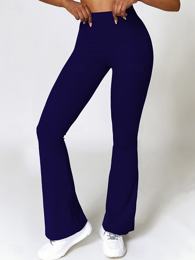 Women's Bell Bottom Chinos Vacation Streetwear Casual Full