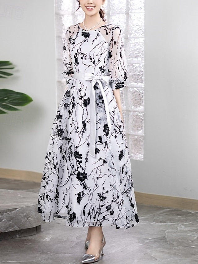 Bride A-Line Dress Mother Elegant Formal of the Vintage