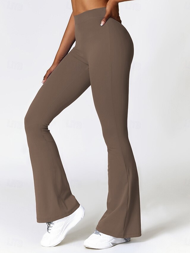 Women's Bell Bottom Chinos Vacation Streetwear Casual Full