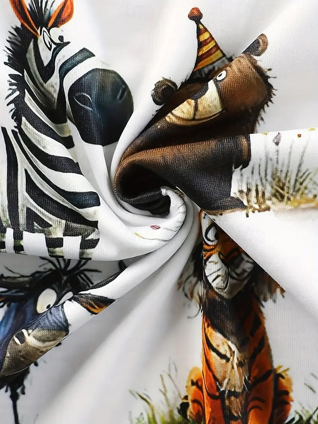 Women's T Shirt Summer Tops Print Graphic Animal Classic