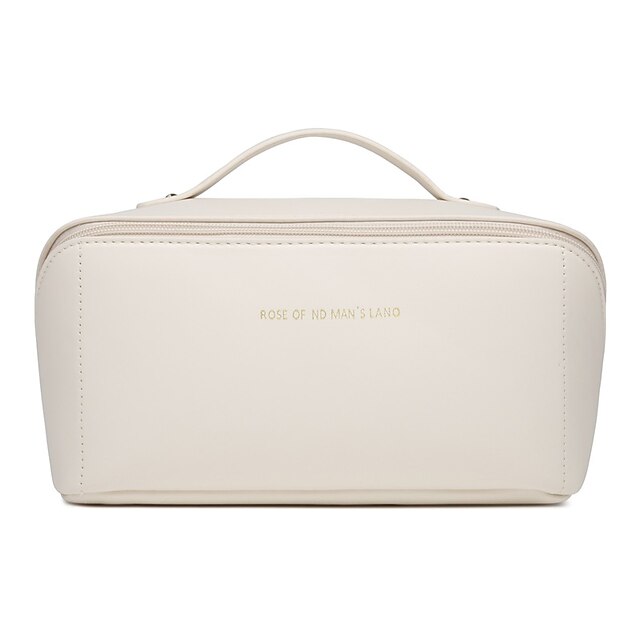 Makeup Handbag Travel Women's Leather Bag Cosmetic PU