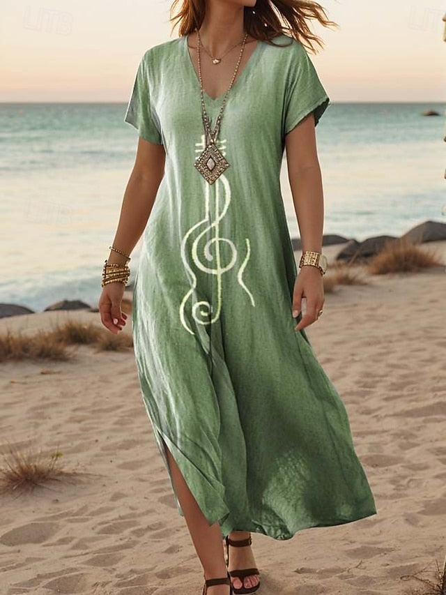 Women's Maxi Dress Casual Dress A Line Dress Stylish Casual