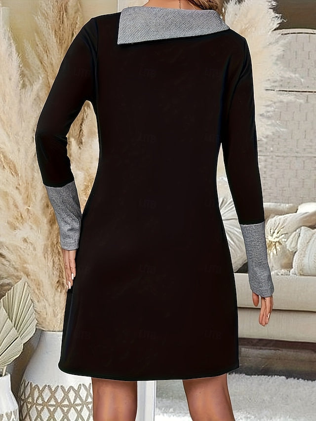 Women's Mini Dress Print Dress Fashion Modern Daily Going