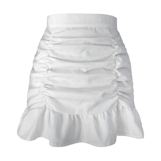 Simply Ruffle Mini Skirt