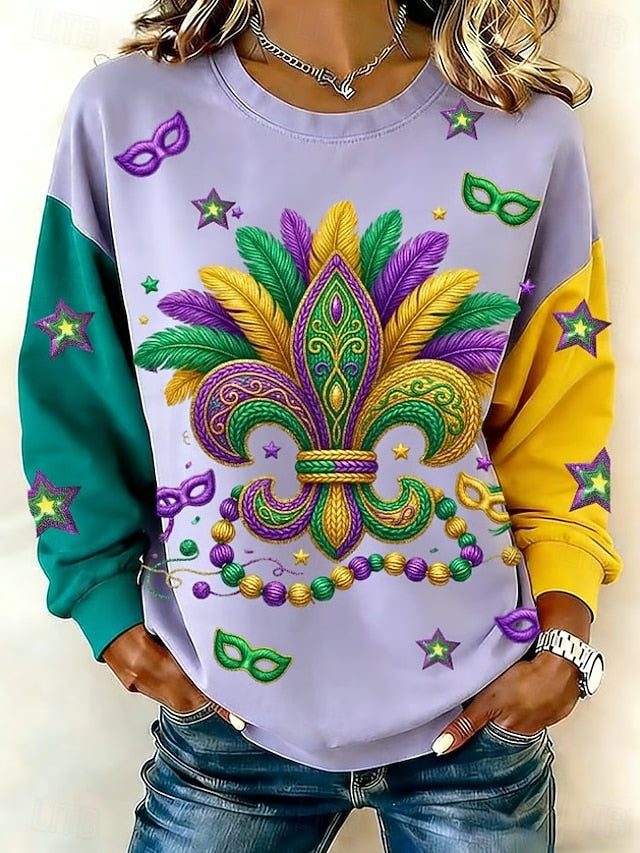 Women's Pullover Sweatshirt Hoodies Graphic Fashion Casual