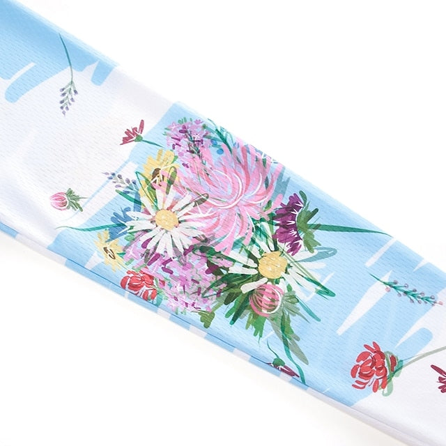 Women's Cycling Jersey Patterned Floral Botanical Flower