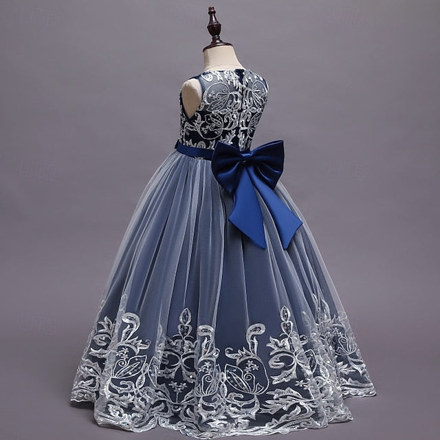 Girls' Princess Flower Dress Kid's Girl