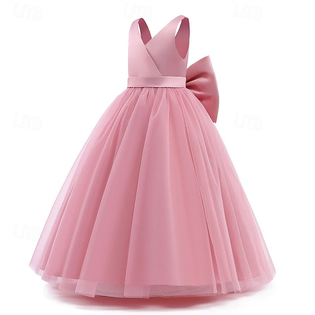 Girls' Flower Kid's Dress Princess Girl