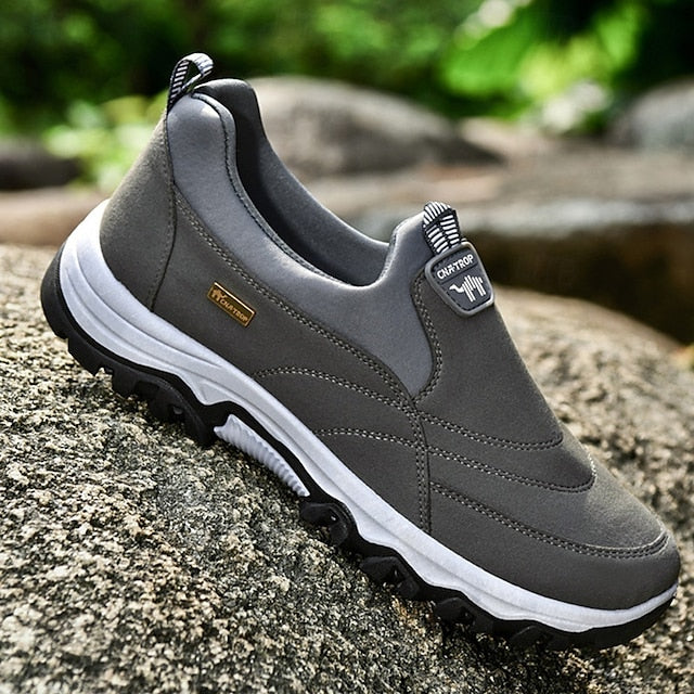 PU Breathable Loafers Men's Slip-Ons Leather