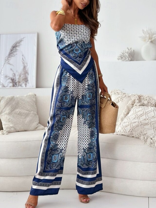 Women's Camisole Pants Sets Bolero Top Sleeveless Strap