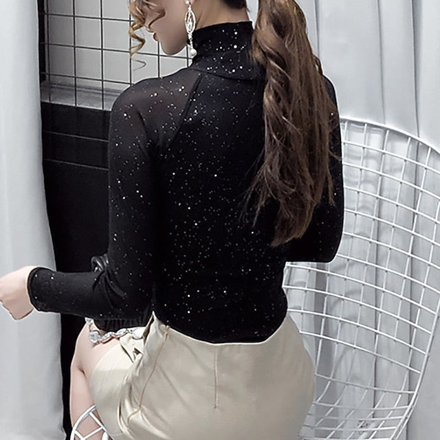Women's Top Latin Dance Ballroom Dance Top Ruching Pure