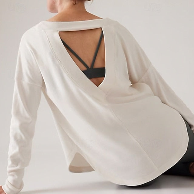 Women's Yoga Shirts Yoga Tank Tops Workout Tops Crew Neck