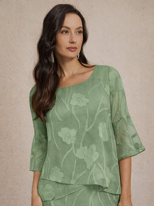 Women's Lace Shirt Blouse Dressy Tops Chiffon Tops