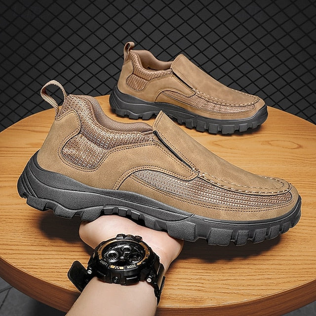 Sandals Slip-On Perforated Design Stylish with Maroon Men's