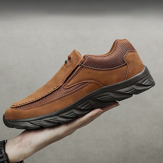 Suede Men's – Lightweight Slip-On Loafers