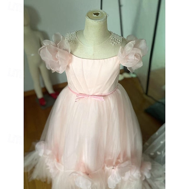 Flower Girl Party First Dress Communion Girls'