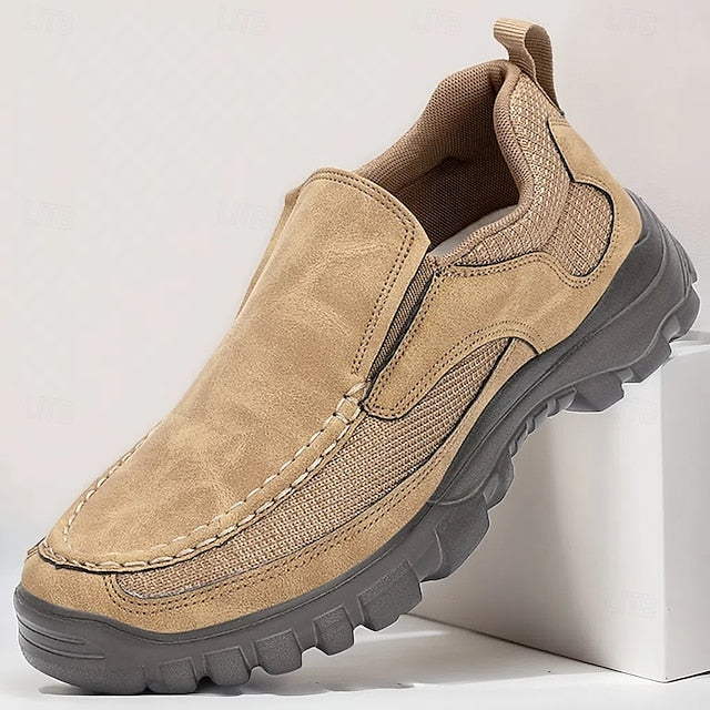 Sandals Slip-On Perforated Design Stylish with Maroon Men's