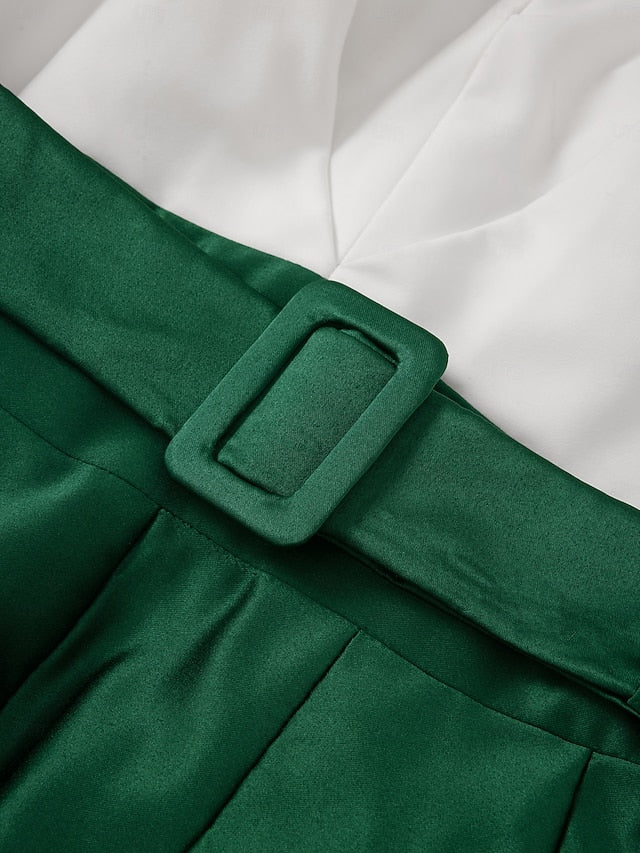 Evening Dress Floor A-Line High Gown Formal Split Wedding Guest