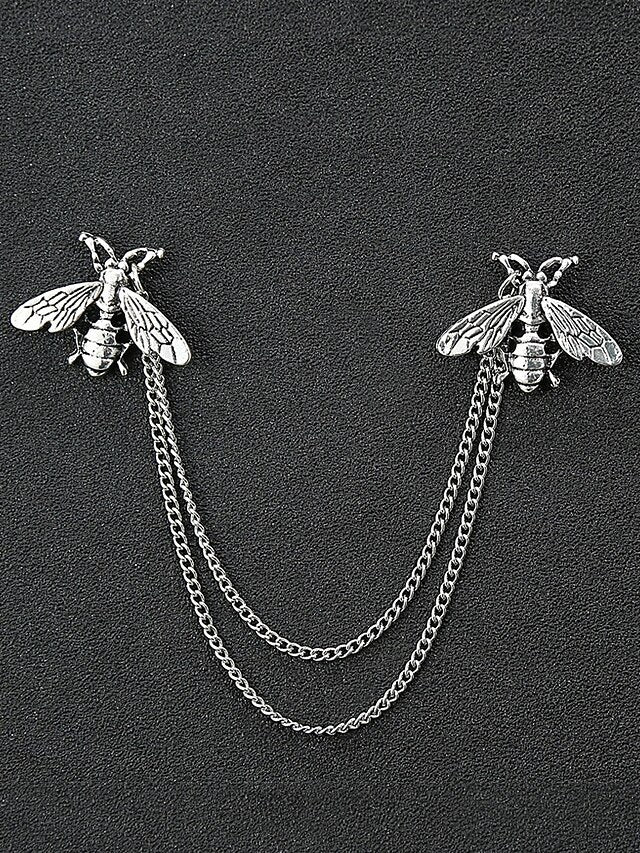 Christmas Alloy Men's Collar Reindeer Elegant – Pins