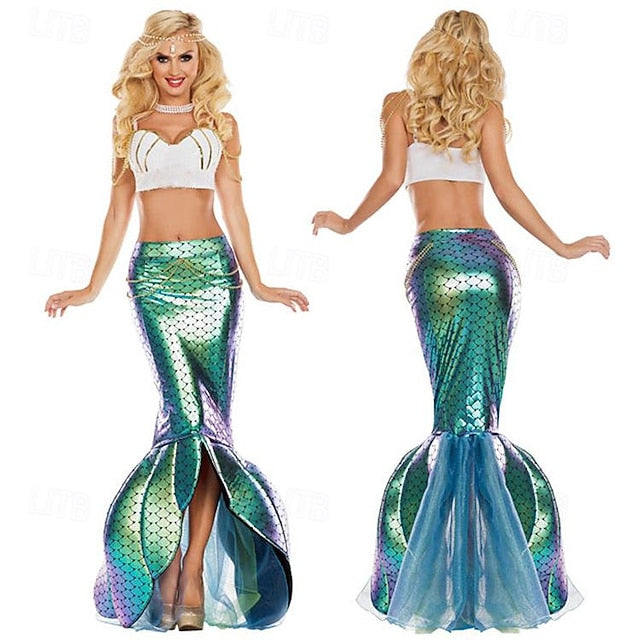 Book Week 2026 Mermaid Carnival Dress Cosplay Costume Outfits