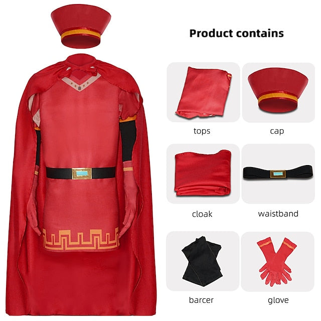 Lord Farquaad Cosplay Costume Men's Women's Boys'