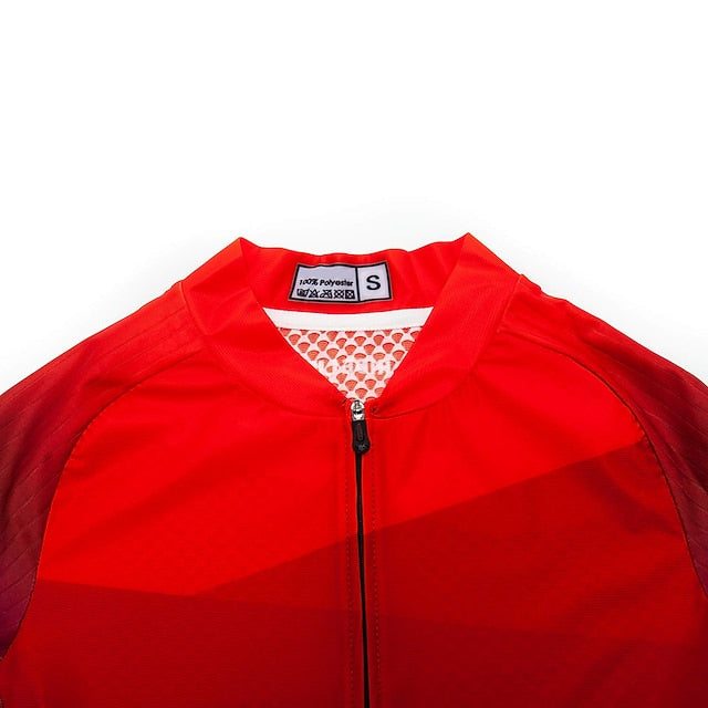 Women's Cycling Jersey Geometric Short Sleeve Bike Jersey