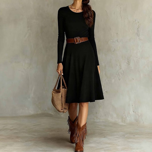 Women's Long Dress Maxi Dress Black Dress Casual Dress