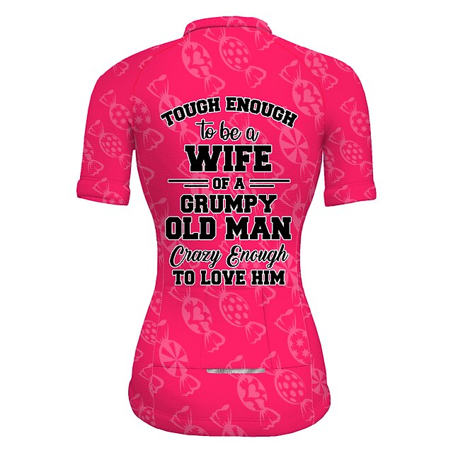Women's Cycling Jersey Graphic Funny Short Sleeve Bike