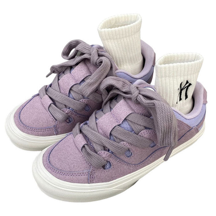 Lila Skater-Sneaker