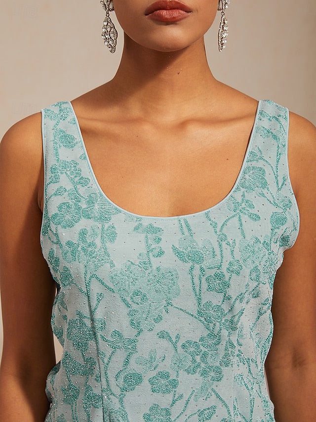 Women's Dressy Tops Twinset Sequins Rhinestone Animal