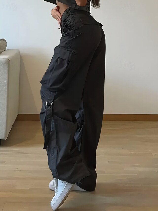 Women's Cargo Pants Pants Trousers Fashion Streetwear Full