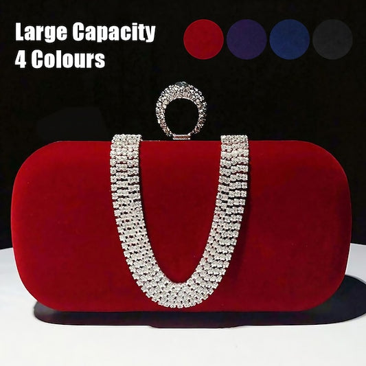 Velvet Wristlet Women's Evening Bags Bag Clutch