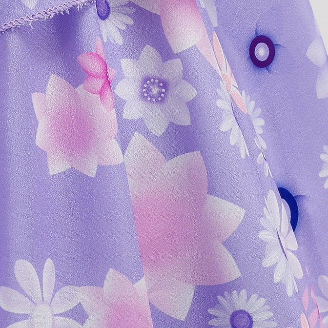 Dress Fairytale Encanto Girl Madrigal Flower Isabela Princess