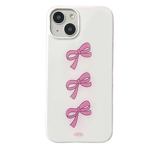 Cute White Bows Phone Case