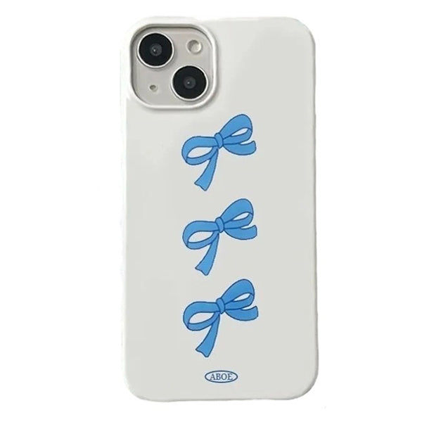 Cute White Bows Phone Case