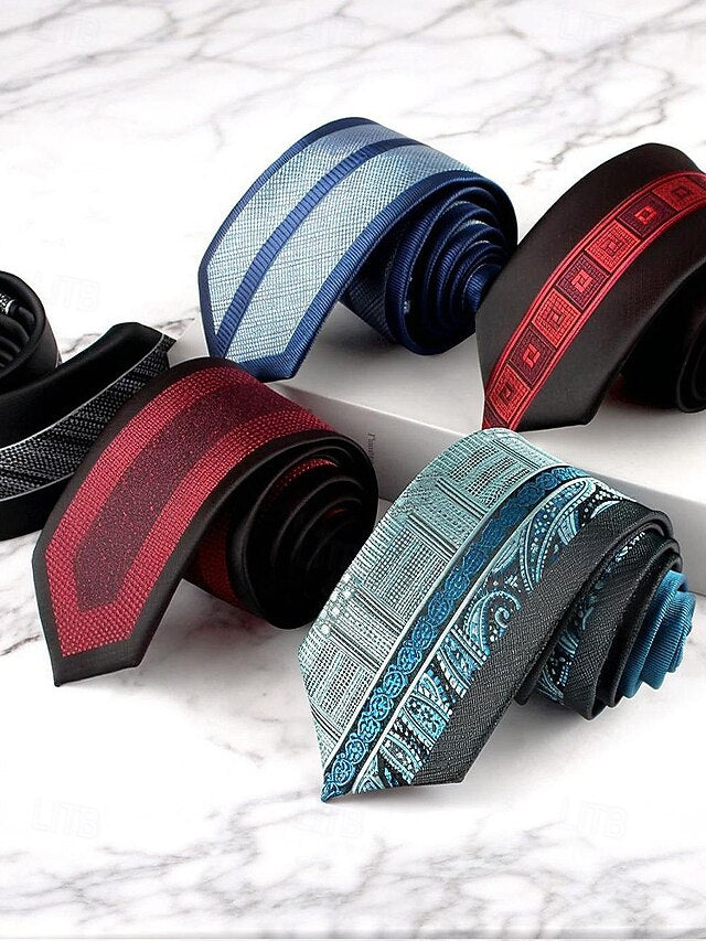 Polyester Necktie Classic Pattern Men's with