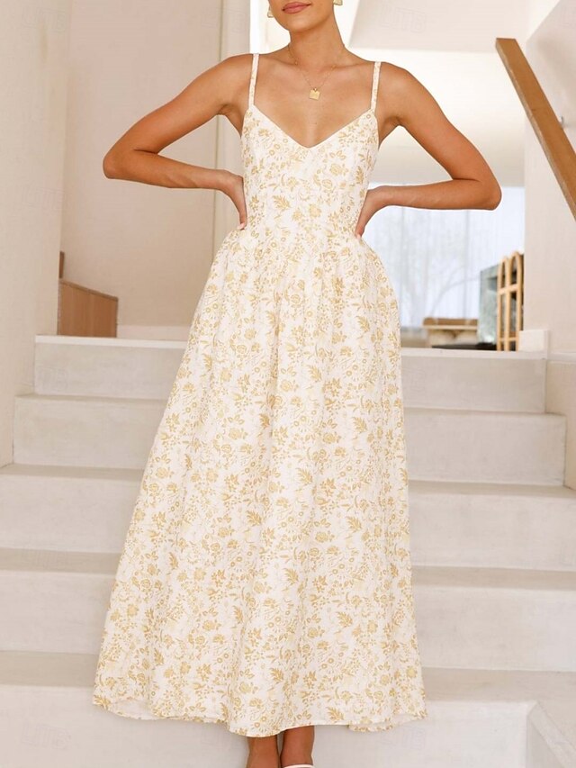 Women's Maxi Dress A Line Dress Slip Dress Vacation Casual