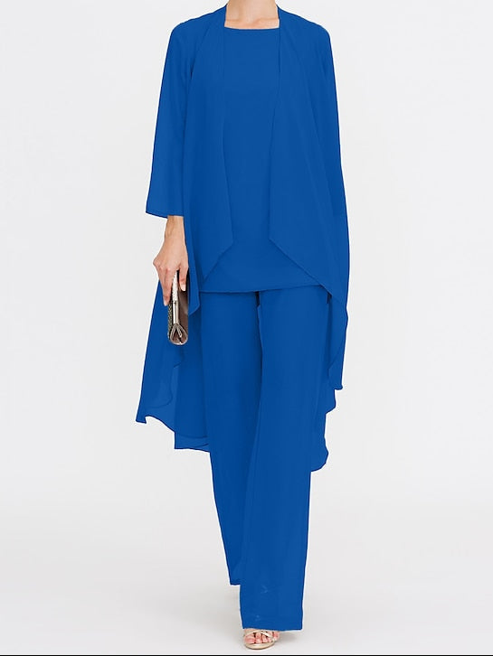 3 Mother Wedding Piece the of Bride Beach Pantsuit