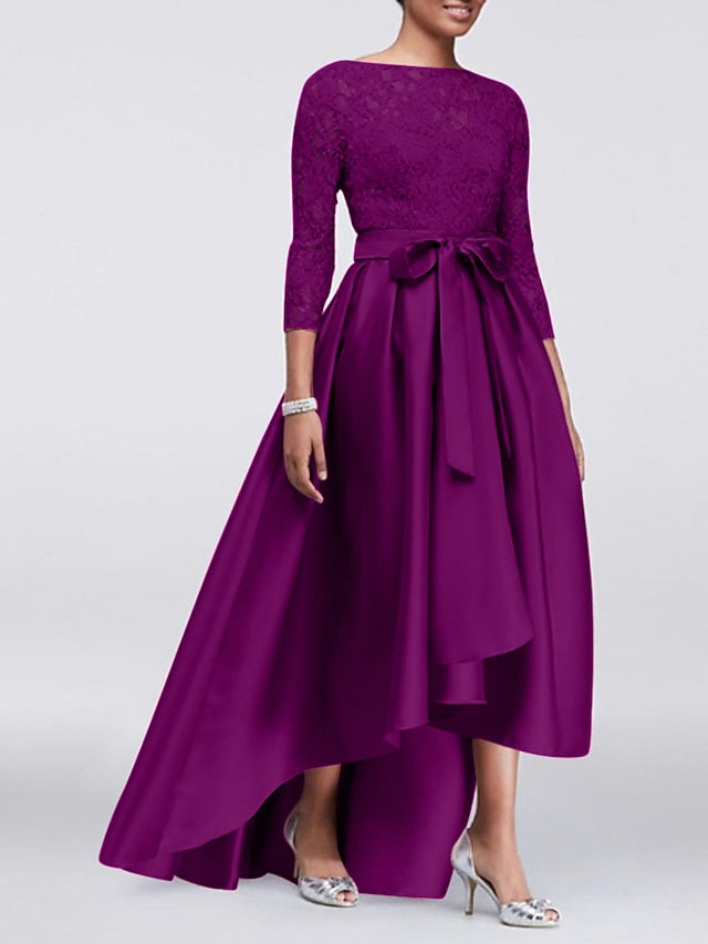 Plus Mother Wedding Size of the A-Line Guest Elegant Bride Dress