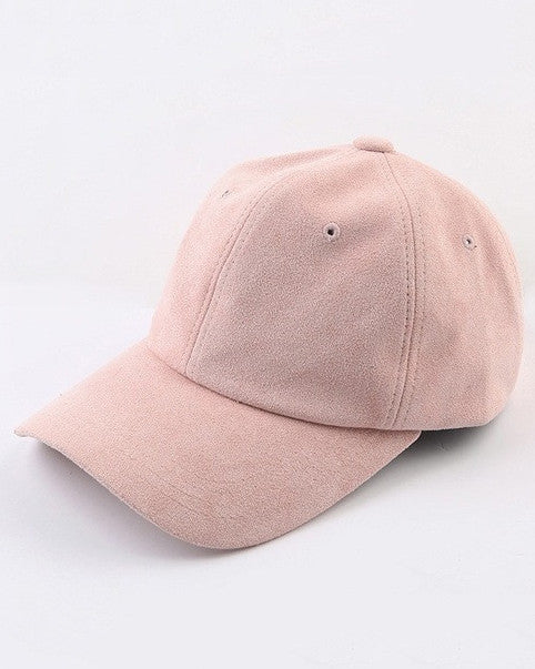 Suede Cap Hat