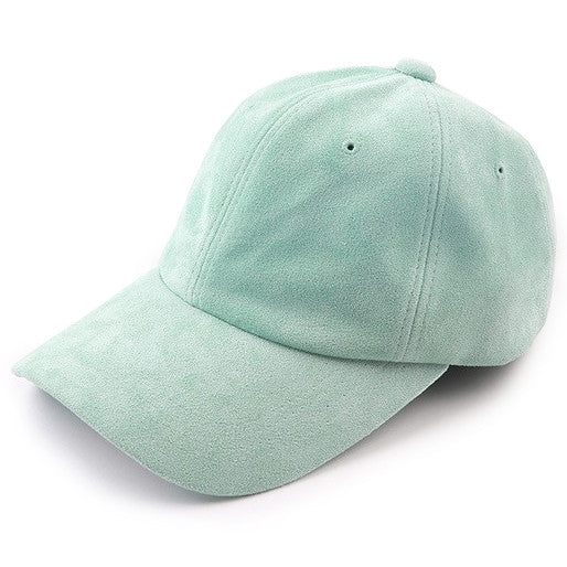 Suede Cap Hat