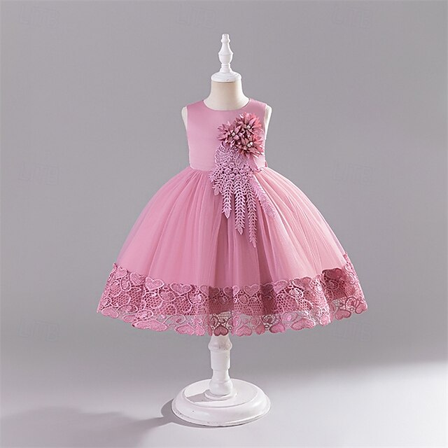 Girl Kid's Princess Dress Girls' Flower