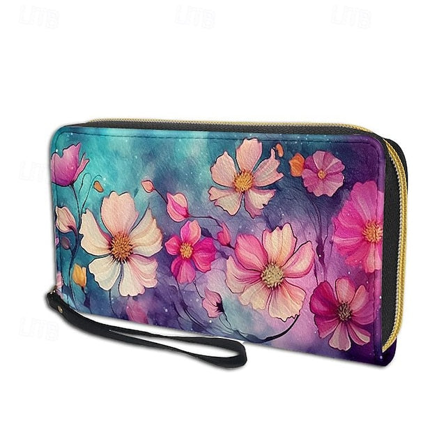 Credit Purse Card Coin Women's Wallet PU Holder